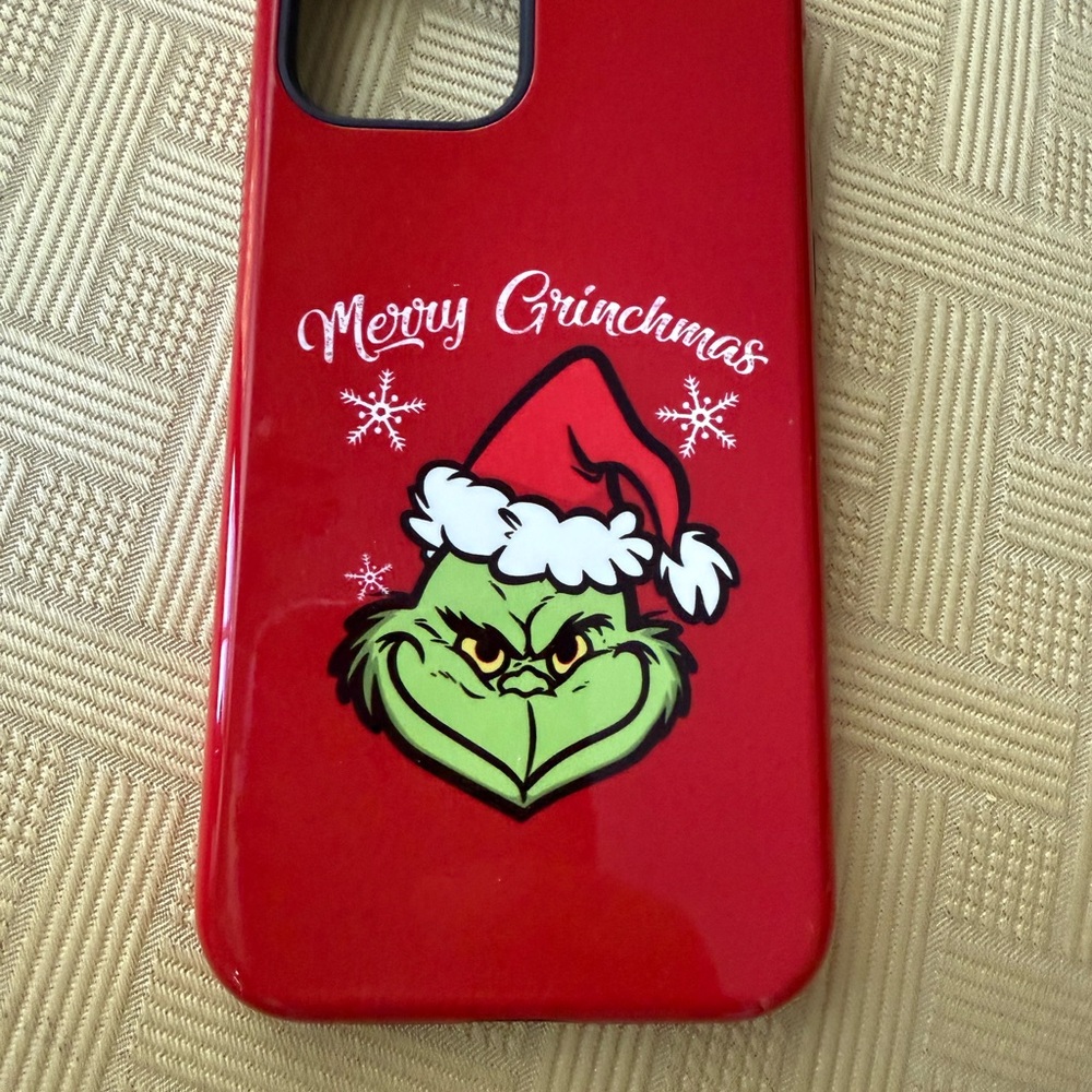 Red Grinch Holiday Phone Case